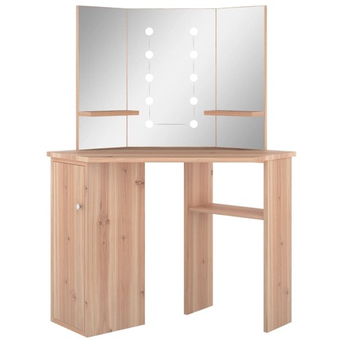 Corner dressing table - table, with