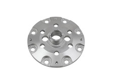 REINFORCED STEEL END PLATE FOR