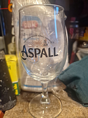 Aspall branded stemmed cider - aspall,