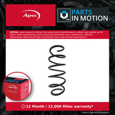 2x Coil Springs (Pair Set) fits SKODA FABIA 542, 545 1.6D Front 10 to 14 Apec