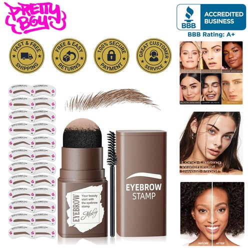 Waterproof eyebrow stamp kit - eyebrow,