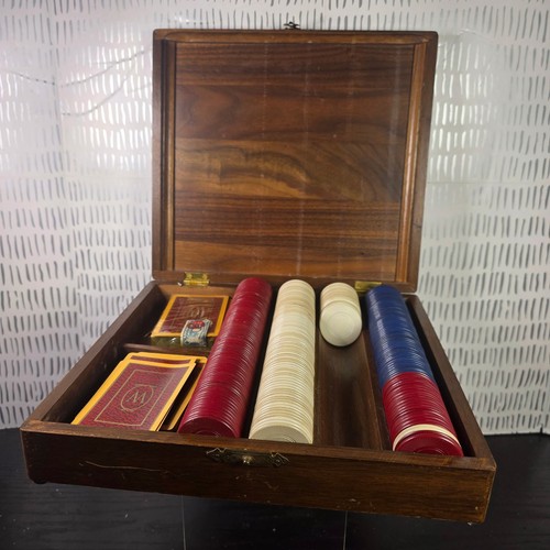 Vintage wood poker - wood,