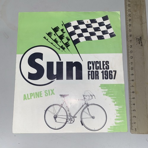 Vintage sun cycles 1967 alpine - vintage,