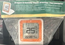 New Oregon Scientific Touch Screen Weather Thermometer