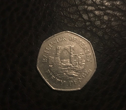 50p coin 1997 bailiwick - 50p, of