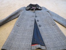 Zara embellished wool coat