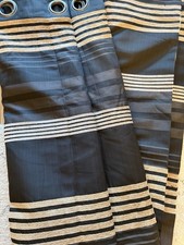 2 Lined Eyelet Curtains Montgomery 1.8m Drop 2.28 Width