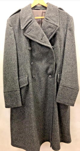 Vintage grey woolen military - grey,