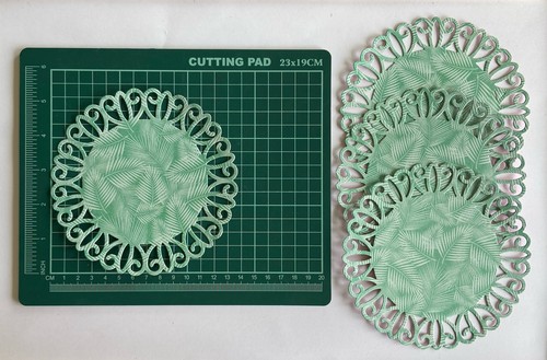 Reduced clear fern design - clear,