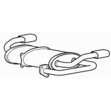 Quality Rear Exhaust Silencer