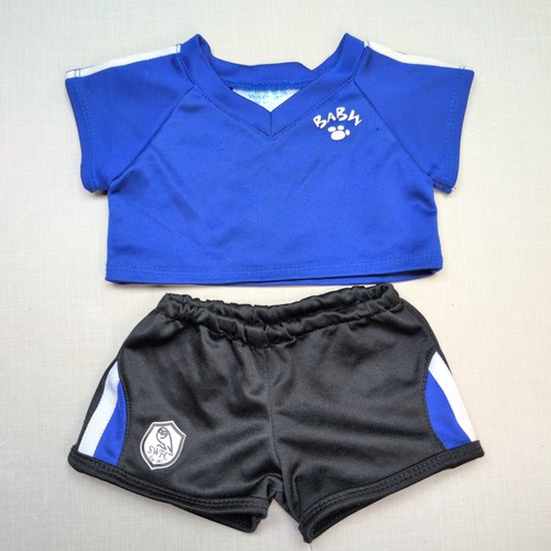 Build bear blue sports kit - blue,