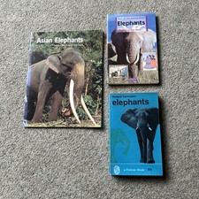 PELICAN Book: Elephants - Richard Carrington 1962  VGC + 2 Others bundle