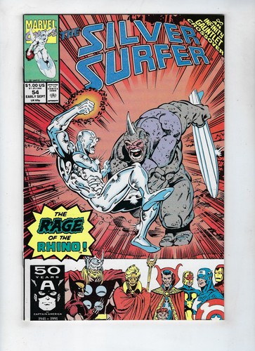 Silver surfer 54 marvel - silver,