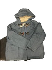 BONTON denim duffle coat aged