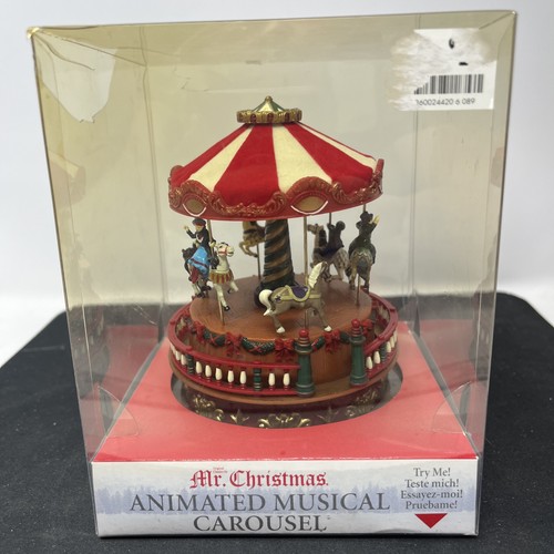 Christmas mini carousel - mr.,