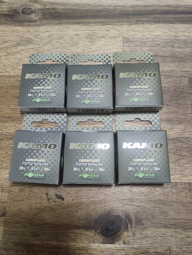 Korda kamo coated hooklink 6 - coated,