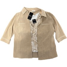 Frank Walder Beige Collared