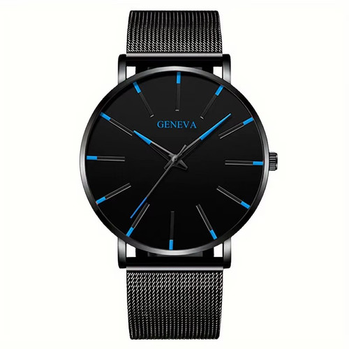 Mens watches black - black, wrist