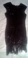 Women 1920's Dress Flapper Great Gatsby Costume Cocktail Party Sequin Fringe
