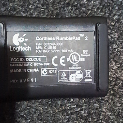 Logitech cordless rumblepad - cordless,