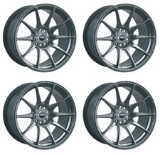 XXR 527 17" x 8.25J ET35 5x100 5x114.3 CHROME BLACK WIDE ALLOY WHEELS JDM Z2320 
