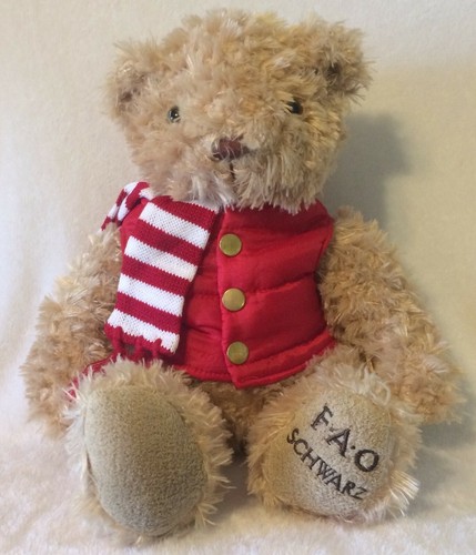 Fao schwarz teddy - schwarz, tan