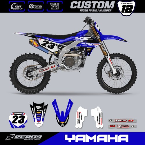 Yamaha motocross graphics - motocross,