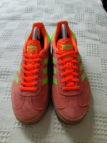 Bright orange adidas gazelle - bright,