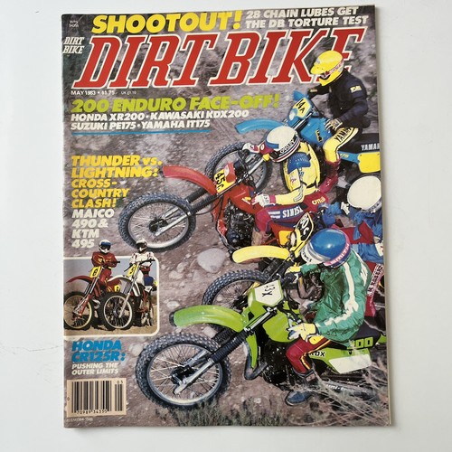 Dirt bike magazine - dirt, 1983