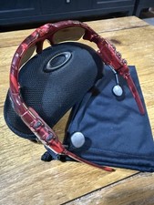 Oakley Thump Red Camo Sunglasses – Lil Jon Edition MP3 – Rare Limited Edition 04