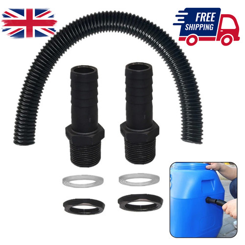 Water butt connector pipe - water,