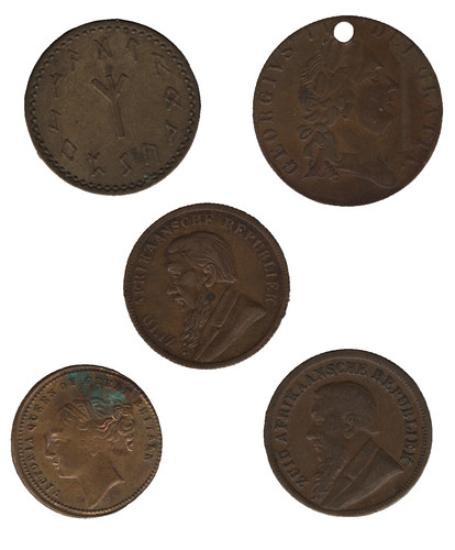 Brass gaming tokens - brass,