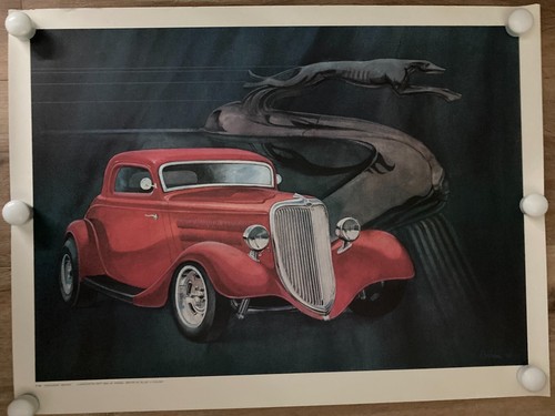 1934 ford coupe hot - coupe, rod