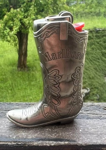 Cowboy boot lighter case - cowboy,