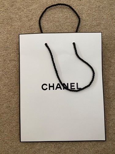 Chanel paper carrier gift - chanel, bag