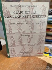 Clarinet & Bass Clarinet Excerpts, SOR, Book 3:: Music Score