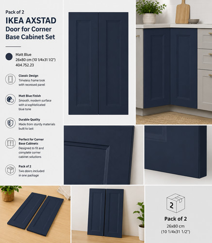 Pack ikea axstad door - pack,