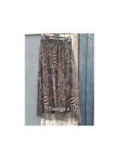 Made In Italy Tulle Printed