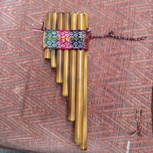 Peruvian pam pipes - pam, zampoña