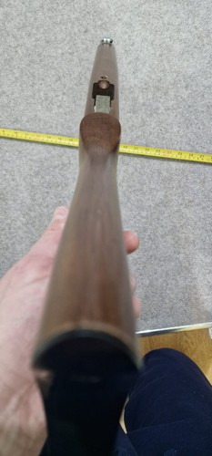Wooden rifle gun stock - wooden,