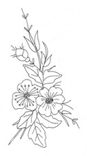 Embroidery Transfer Iron On