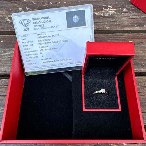 The forever diamond - the, 18ct