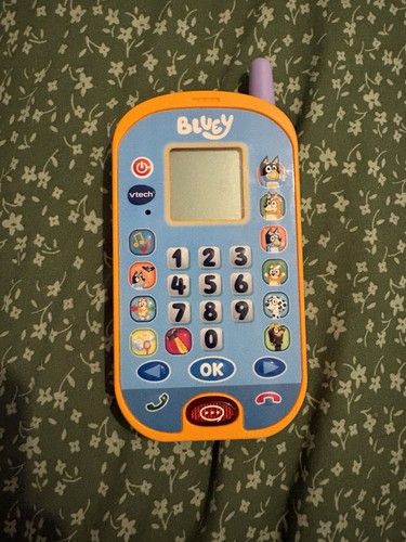 Bluey telephone vtech - telephone,