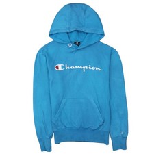 Champion Mens Hoodie Turquoise