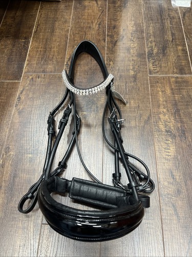 Dressage bridle double - bridle,