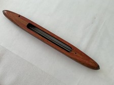 Vintage Wooden Flying Shuttle Weaving Shuttle