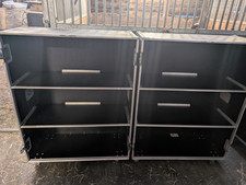 Tack locker Rug Trunk Exhibition Case Wardrobe Flight Case With Shelves 