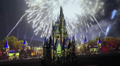 Cinderella castle figurine - castle,