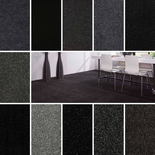 Samples black carpet saxony - samples,