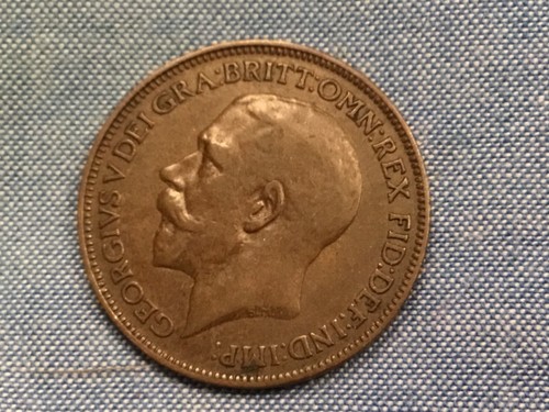 1925 george british farthing - 1925, v